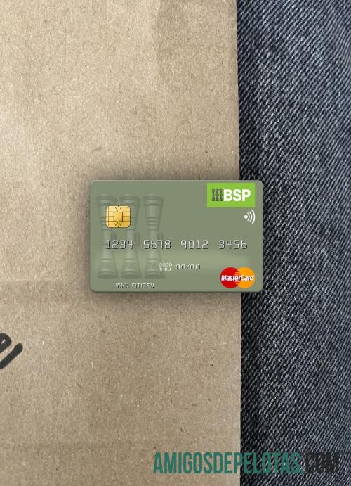 Ilhas Salomão BSP Bank Mastercard Photolook Front baixar para verificação